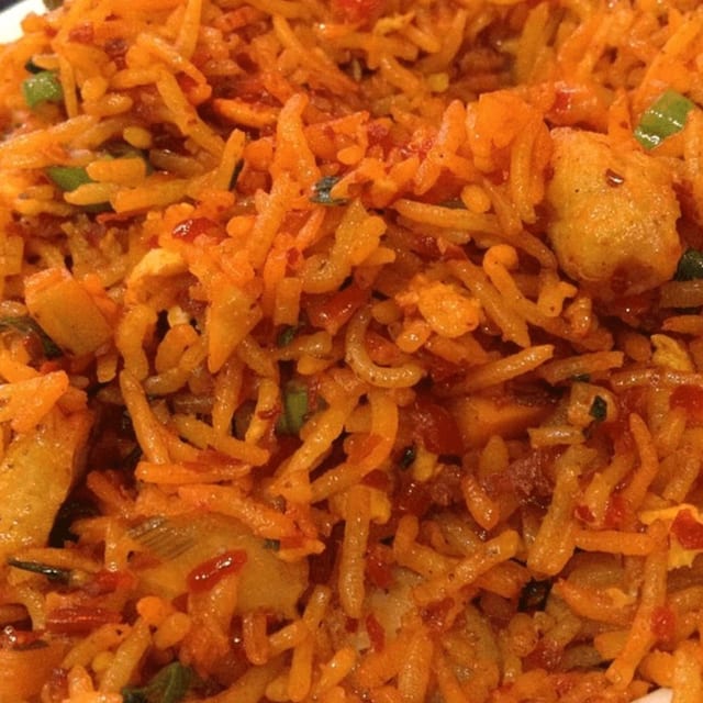 Schezwan Fried Rice.