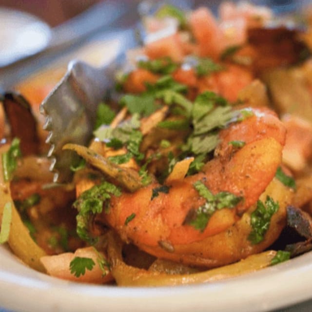 Tandoori Jumbo Shrimp.