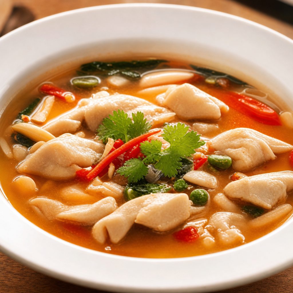 Hot and Sour Soup.